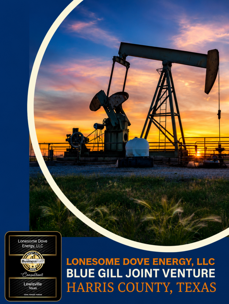 Lonesome Dove Energy, LLC Blue Gill Joint Venture, Harris County, Texas. 