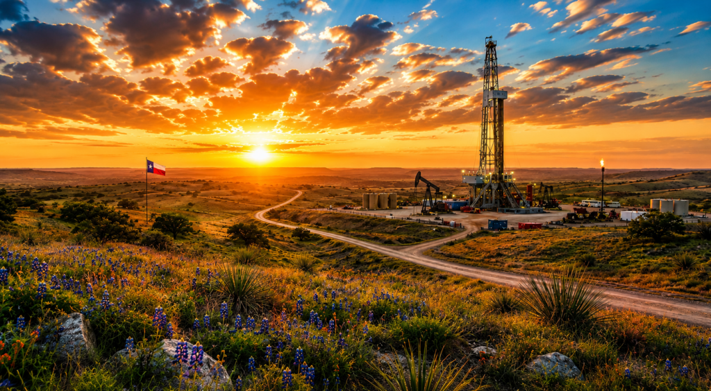 Lonesome Dove Energy west Texas drilling image. 